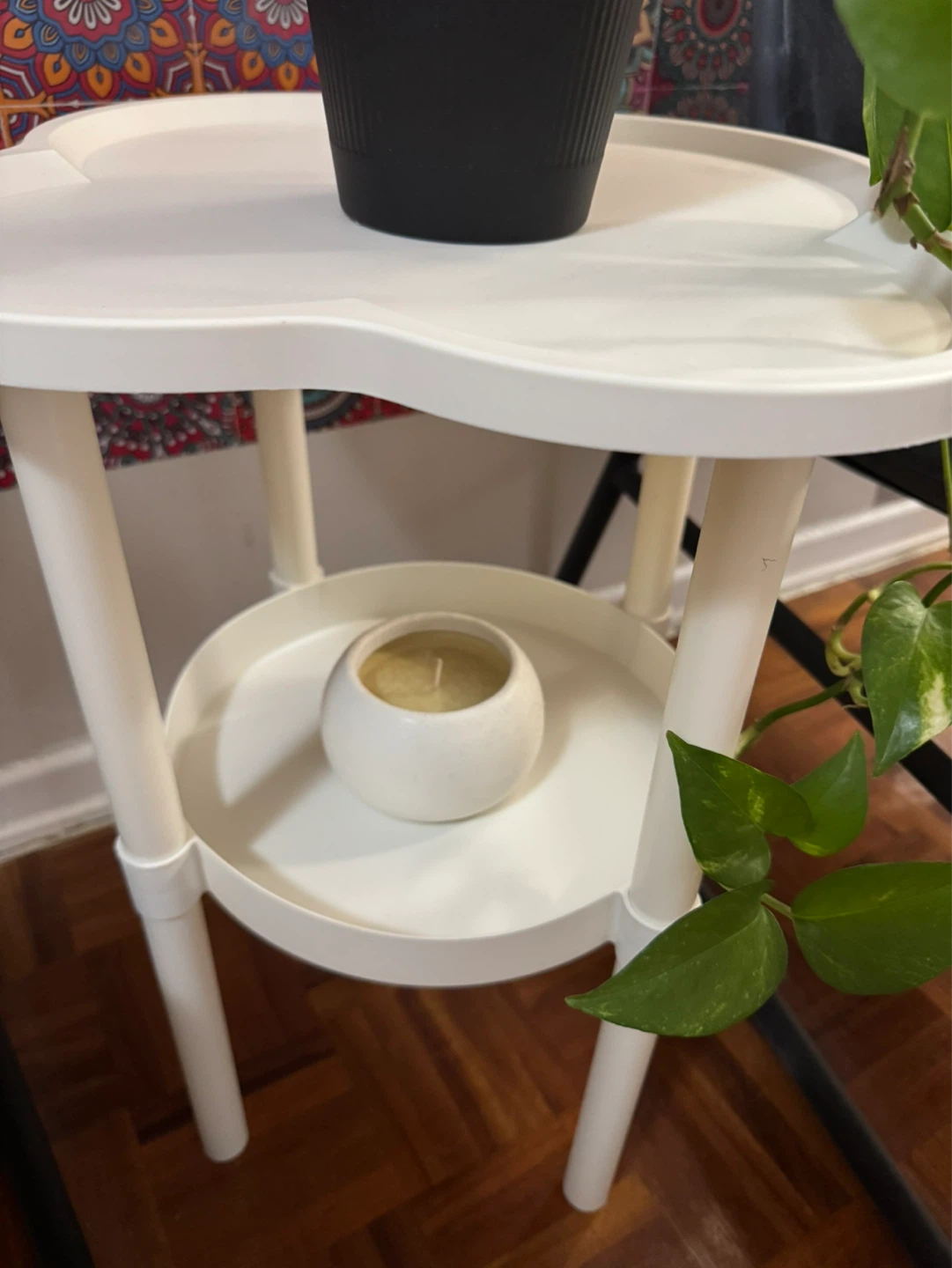 White or Black side table with two tiers - Brand new - photo 4