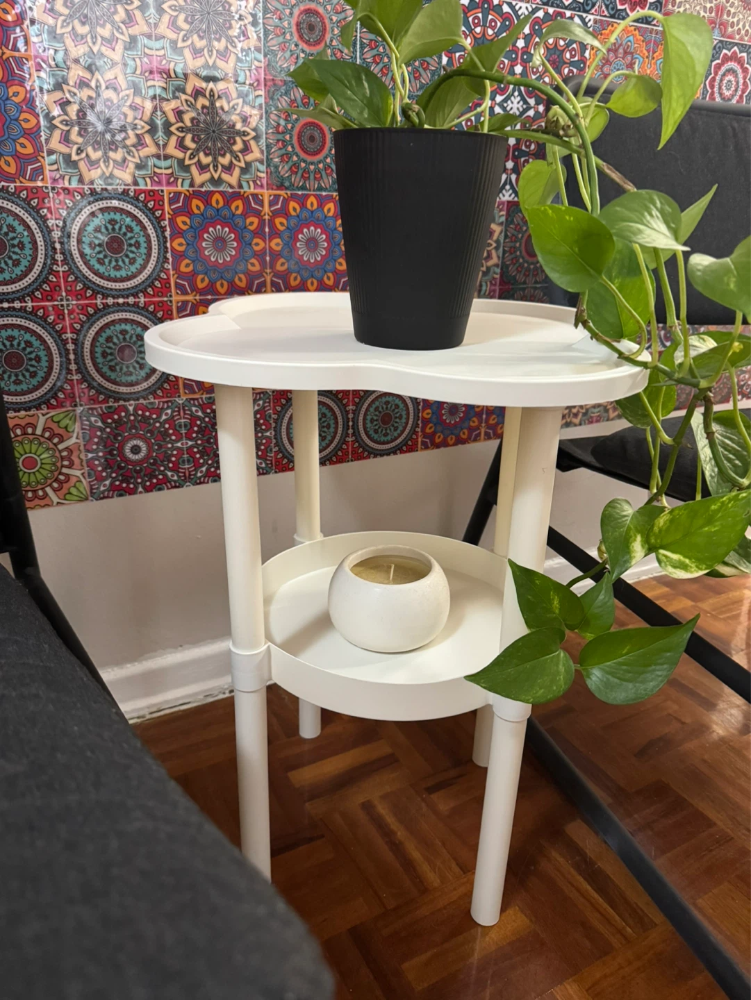White or Black side table with two tiers - Brand new - photo 3