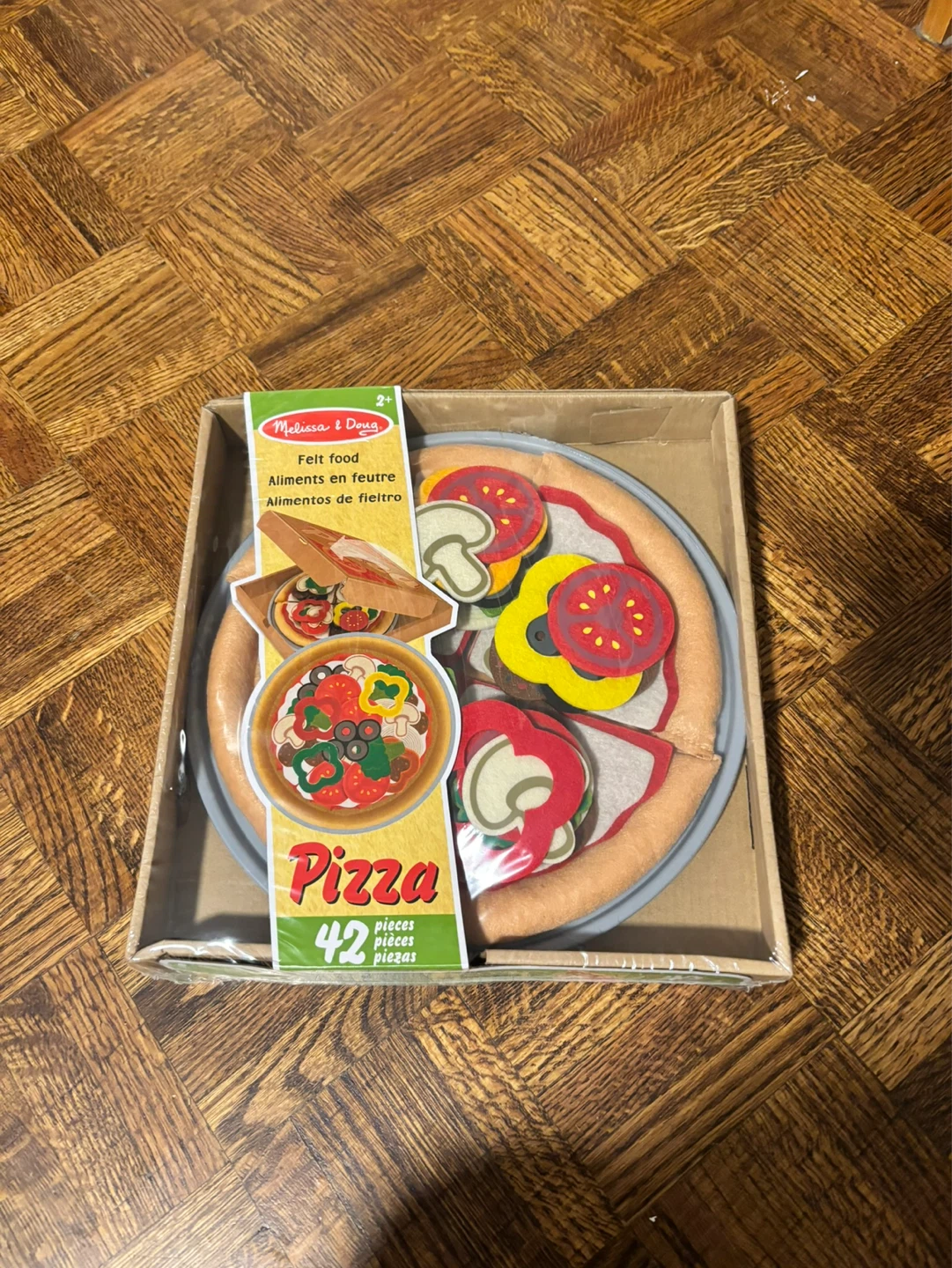 Melissa & Doug Felt Pizza Play Set *NEW*