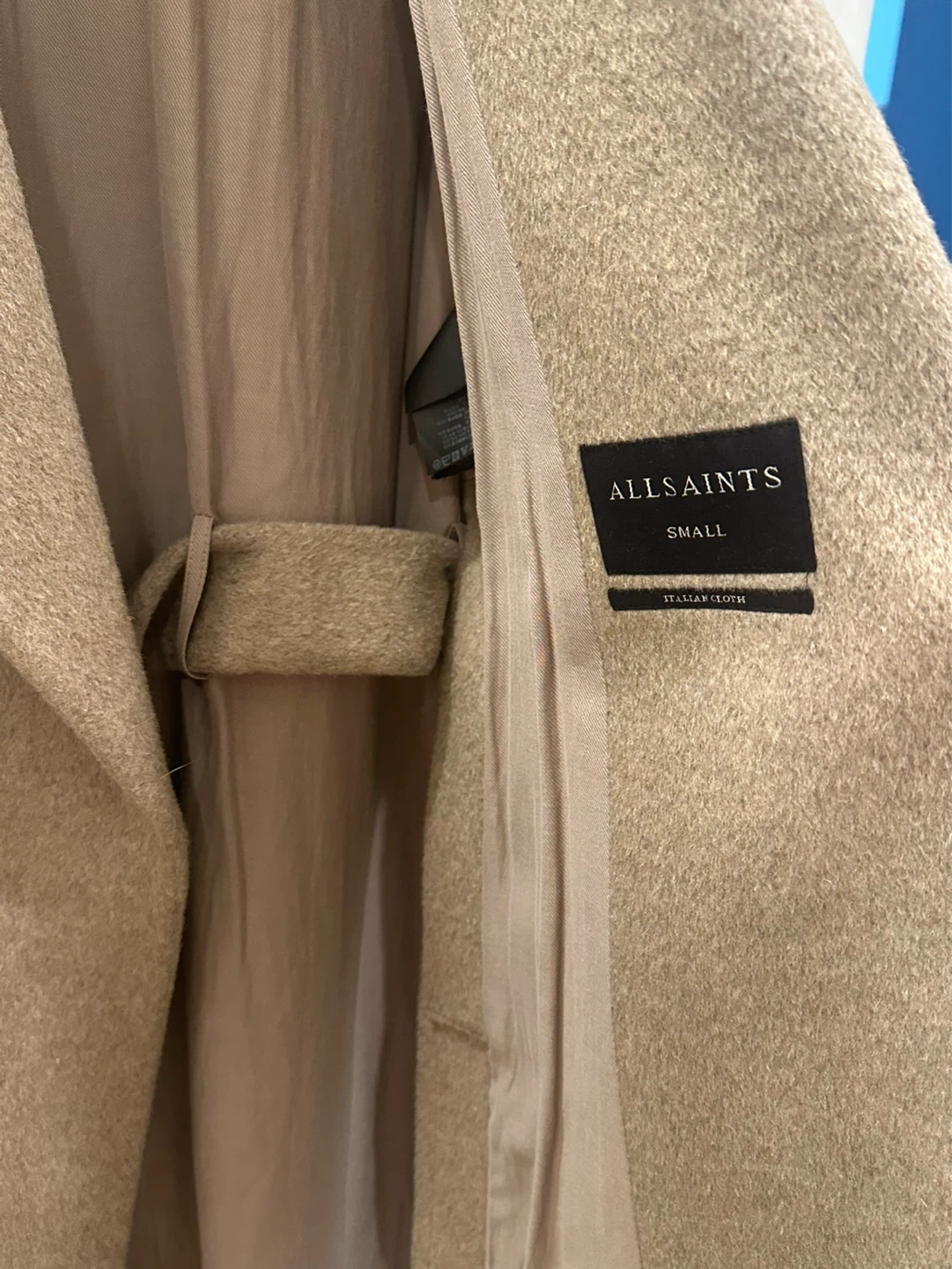 ALLSAINTS Women's Wool Coat - Small - photo 2