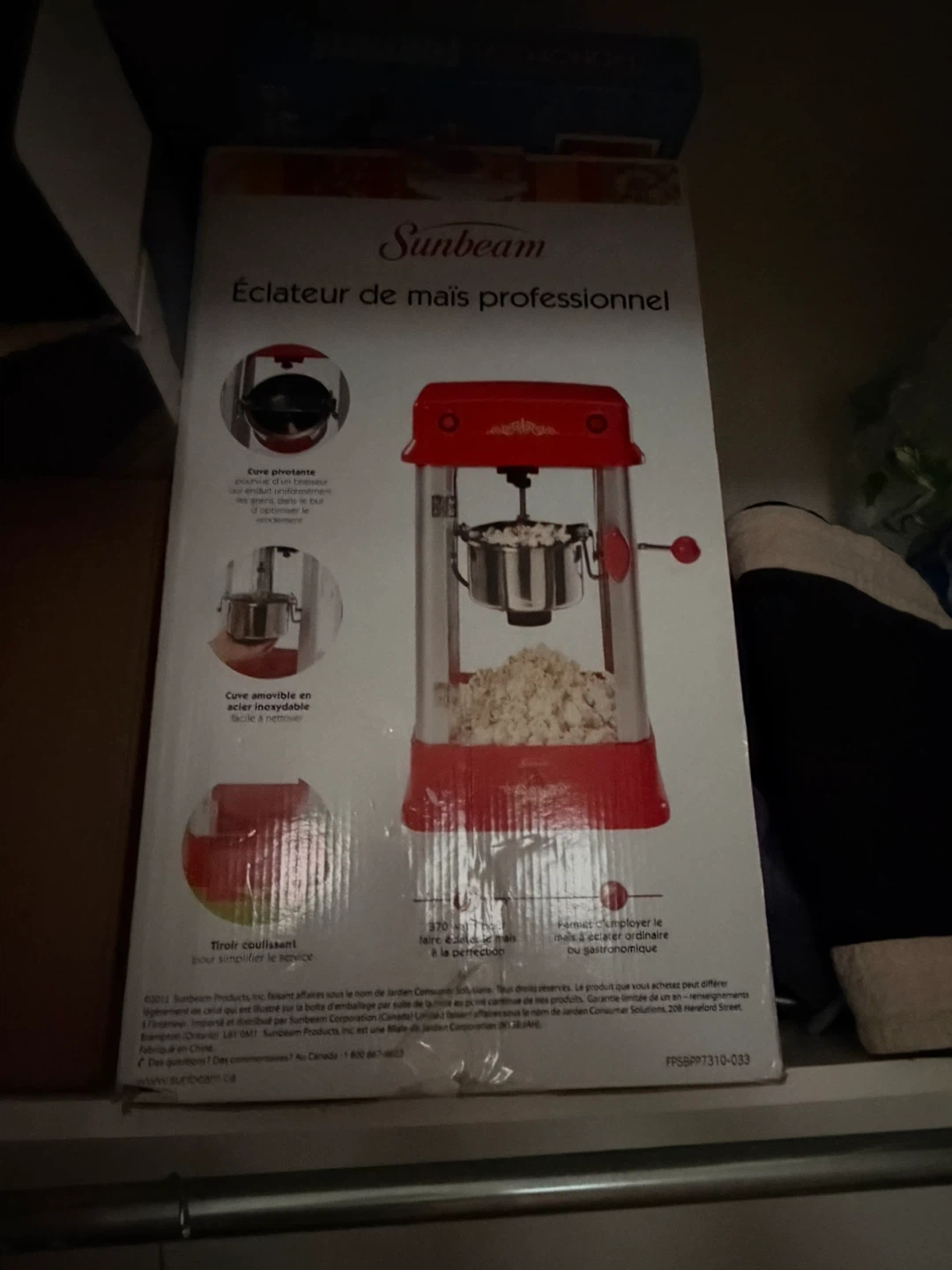 Sunbeam Professional Popcorn Maker - photo 3