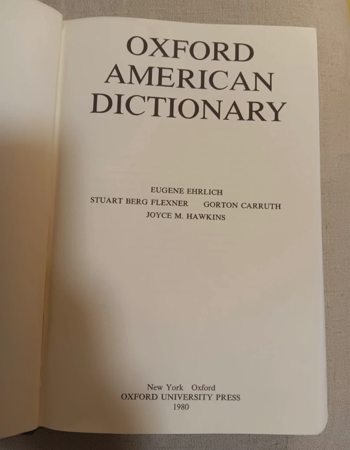 Oxford American Dictionary hardcover - photo 2