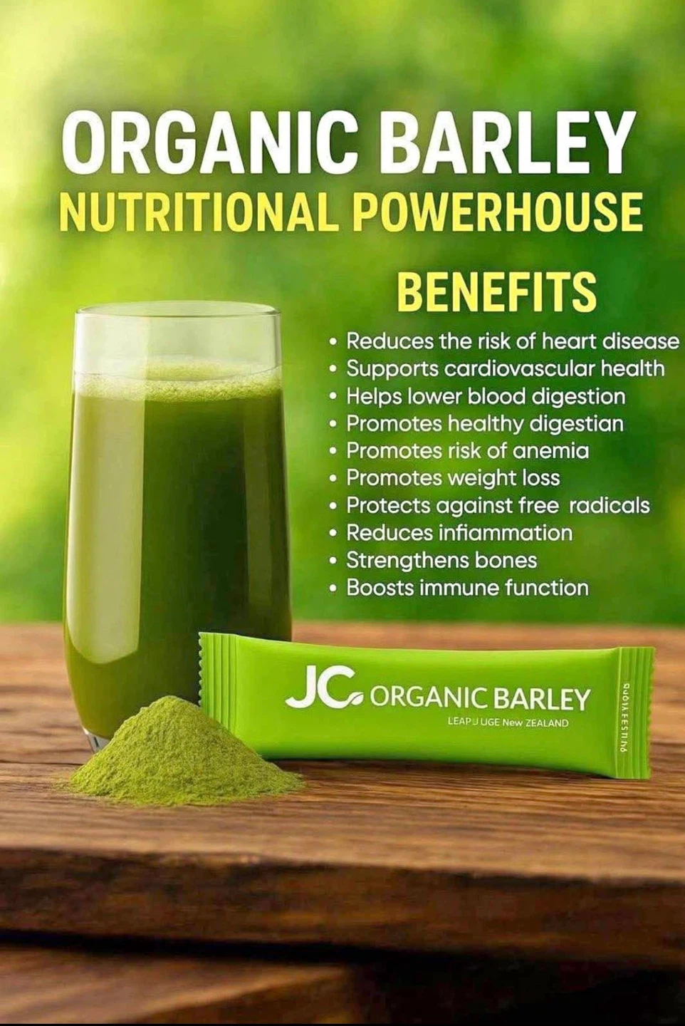 JC Organic Barley Juice - photo 4