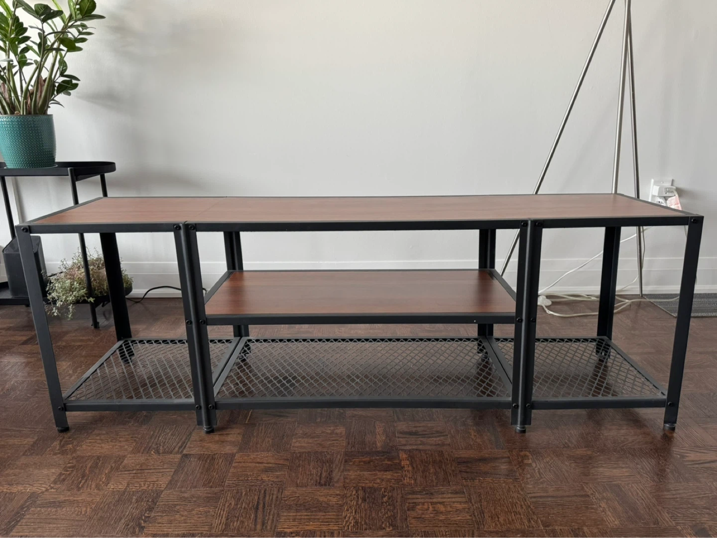 Industrial Style Media Console - photo 2