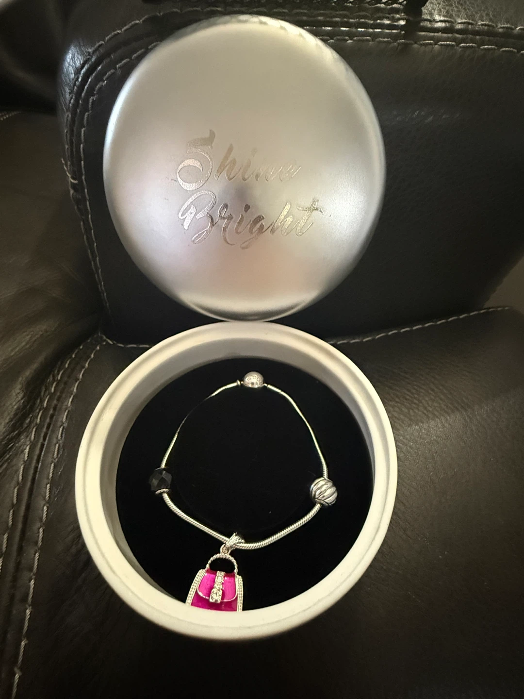 Pandora charms bracelet and Pandora trinket - photo 2