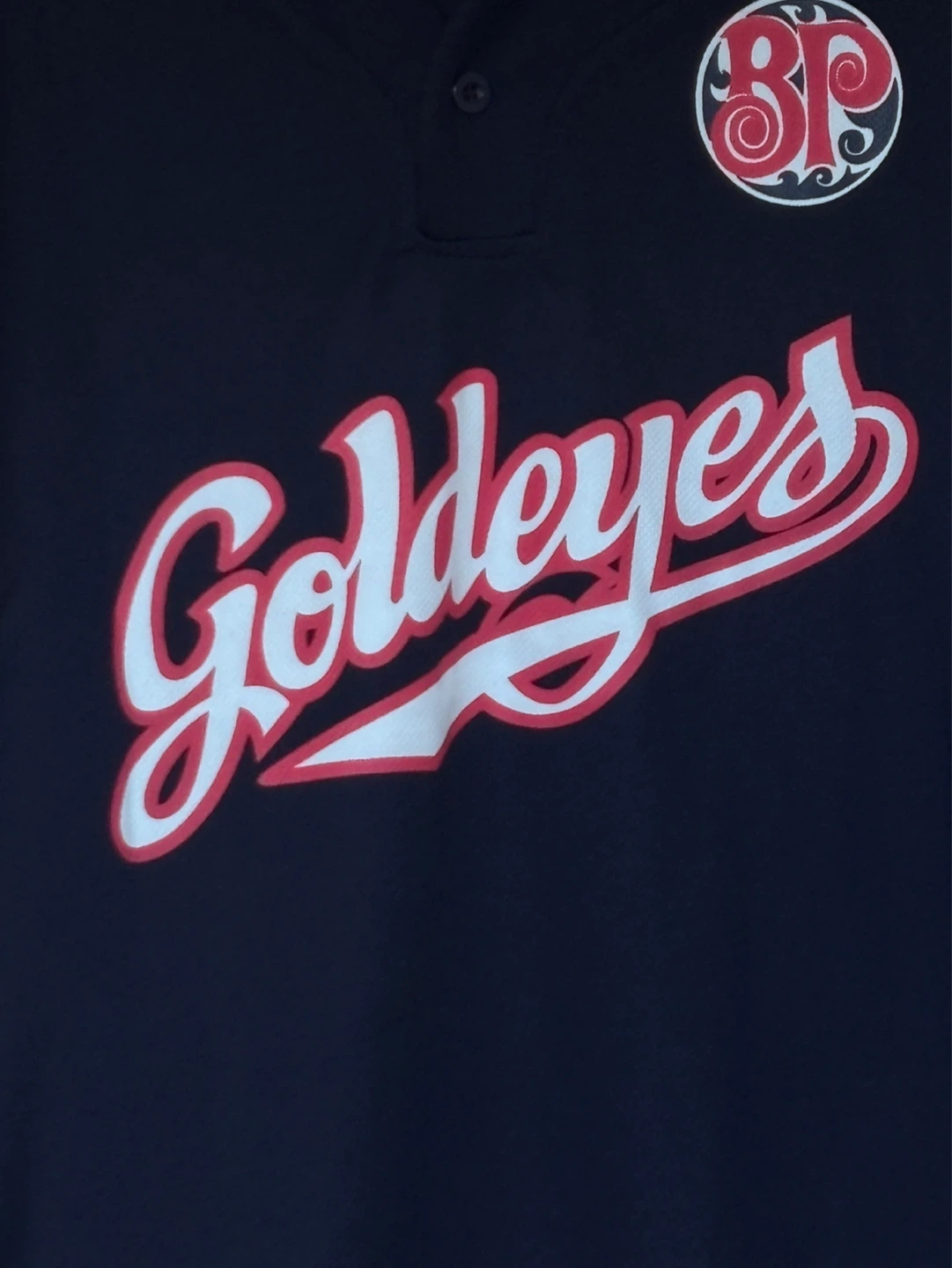 Winnipeg Goldeyes Navy Blue Jersey (men’s large) - photo 2