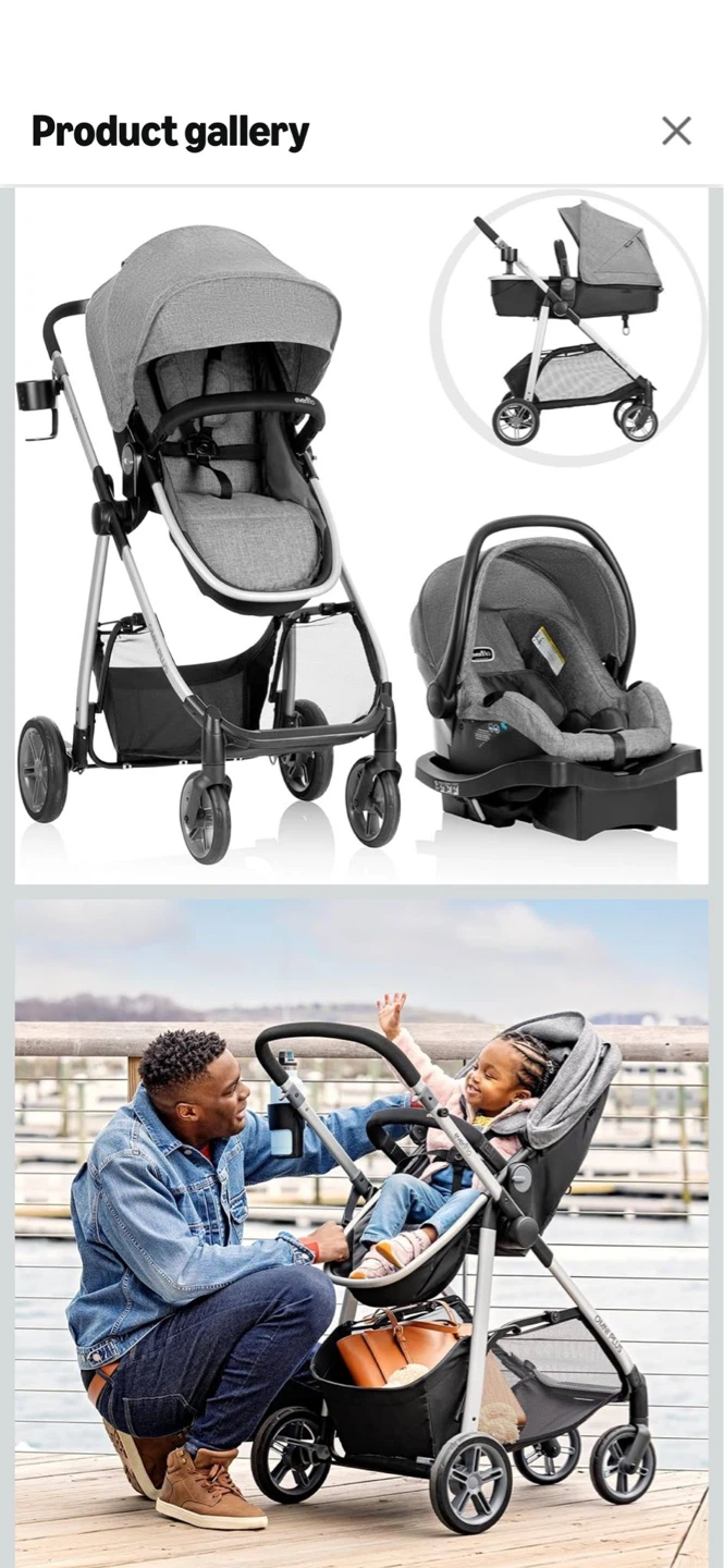 Evenflo Stroller Travel System with Car Seat - photo 5