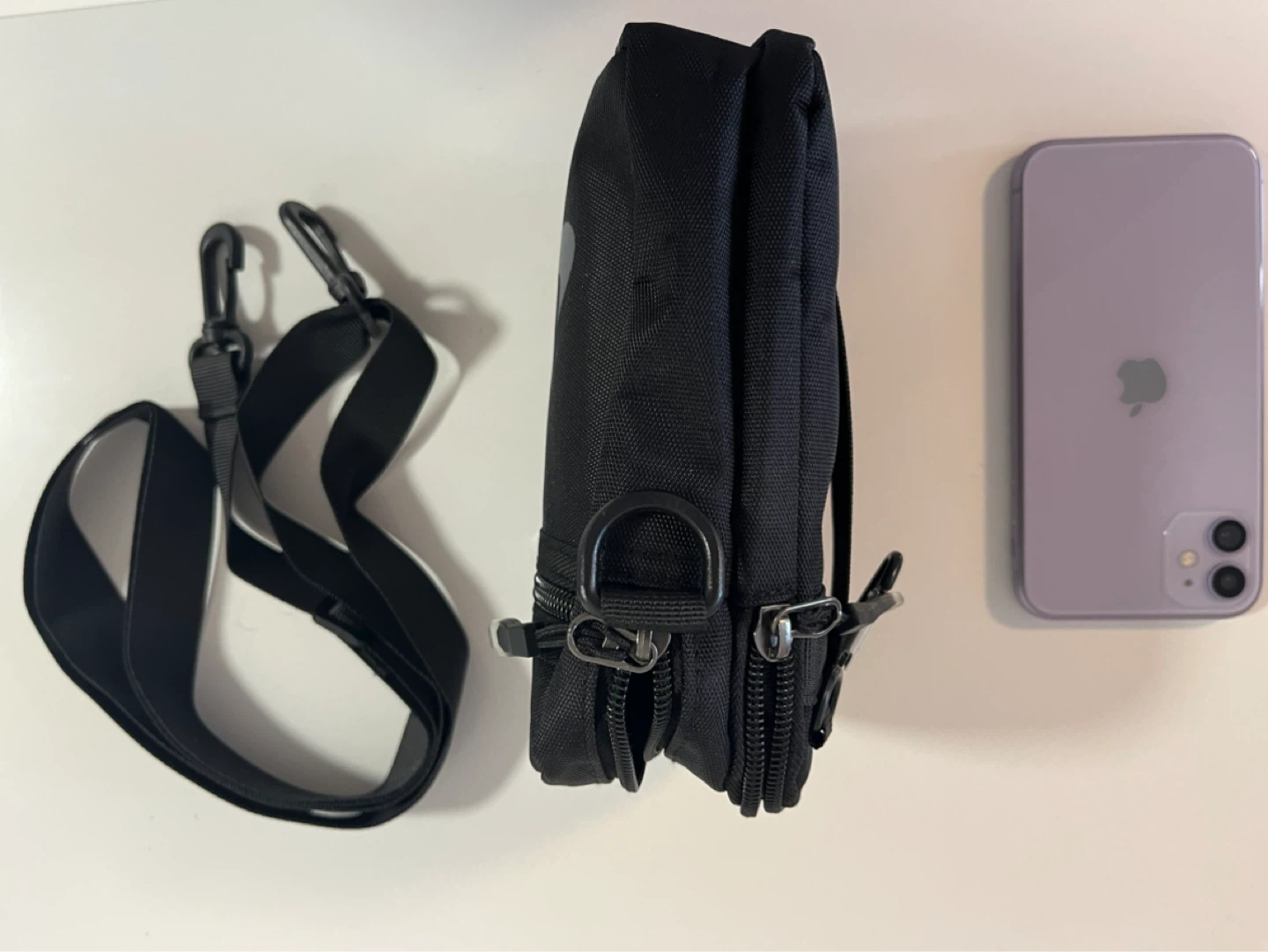 Nike Black Crossbody Bag with Strap - photo 4