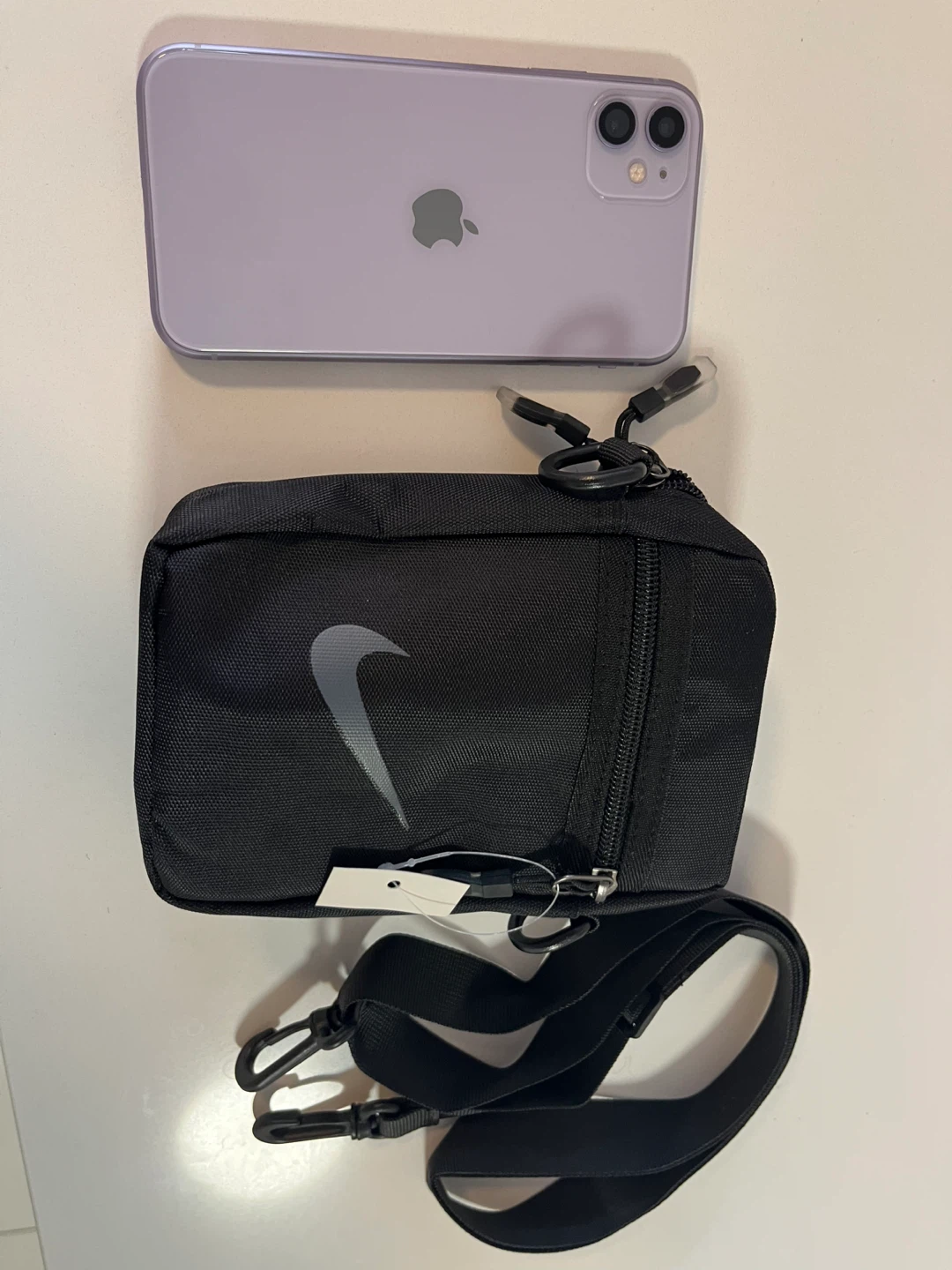 Nike Black Crossbody Bag with Strap - photo 2