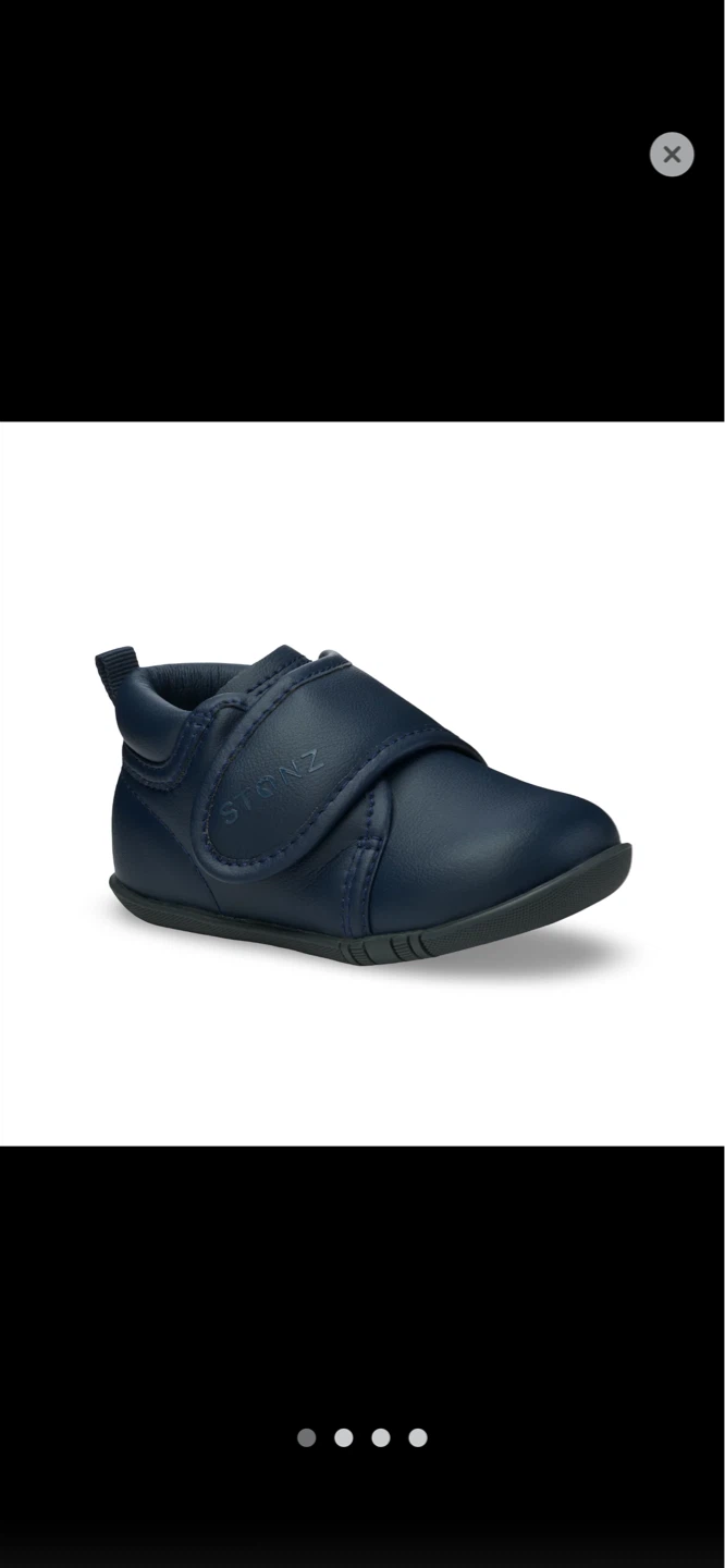 Stonz Baby Shoes - Navy Blue - Size 5 - photo 4
