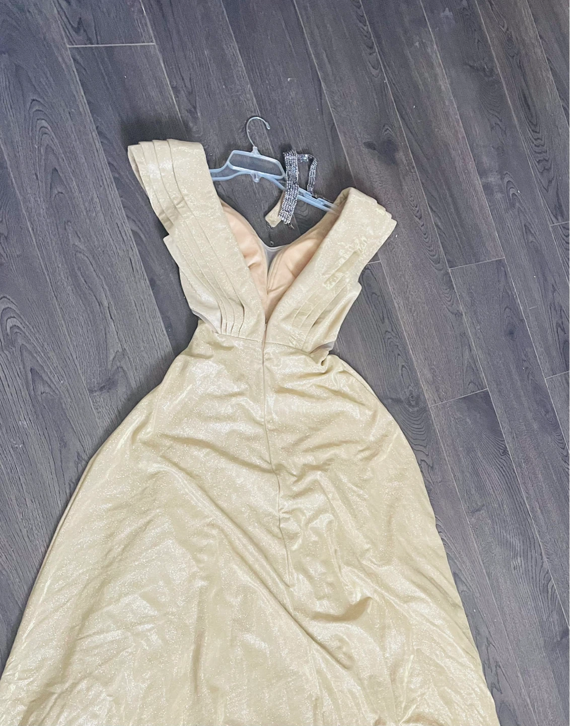 Sparkly Gold Gown - photo 2