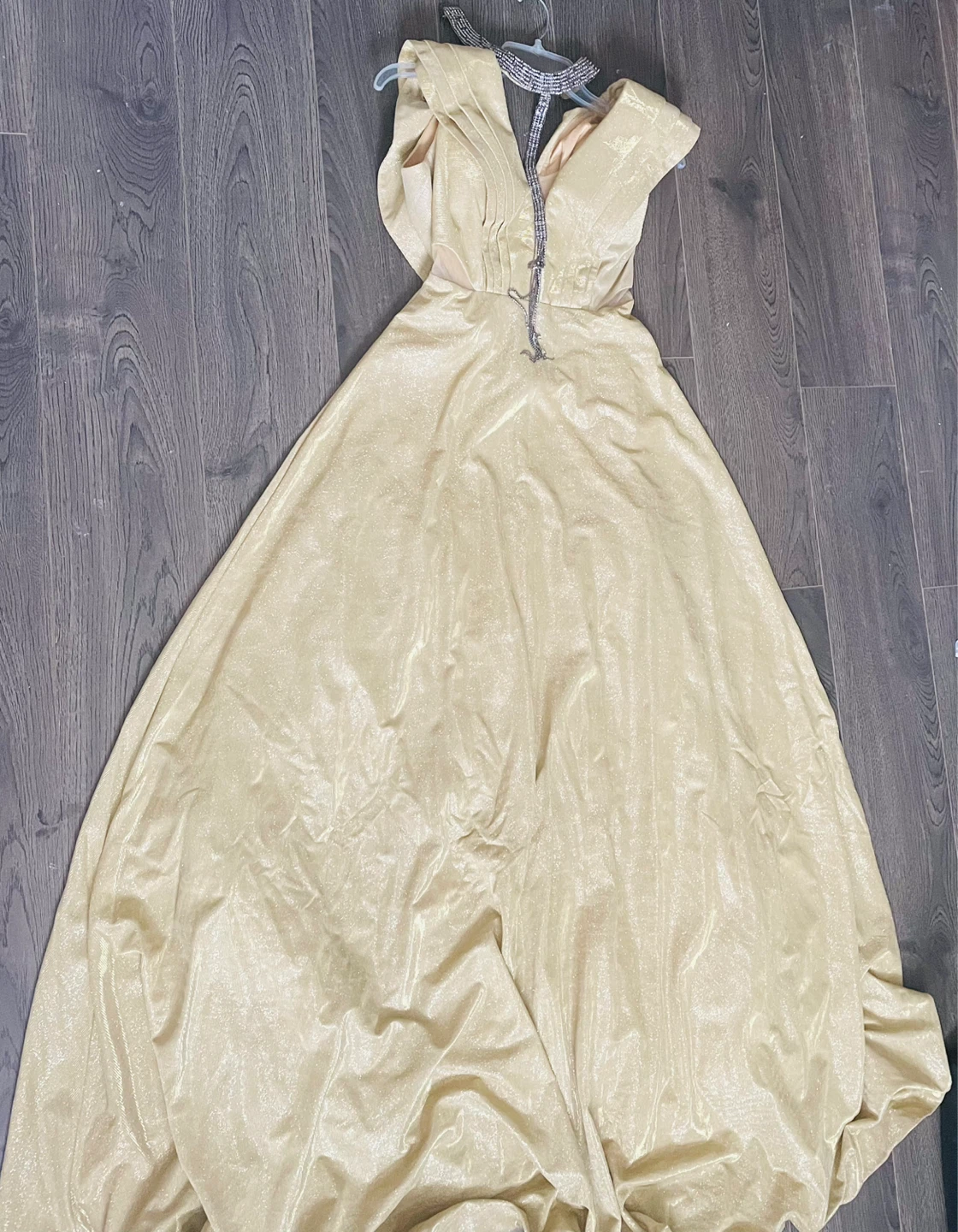 Sparkly Gold Gown