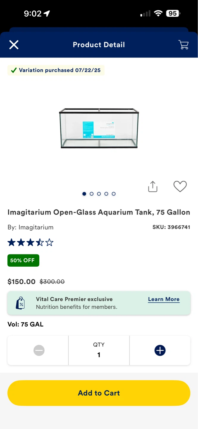 75 Gallon Aquarium Reptile Enclosure Fish Tank - photo 2