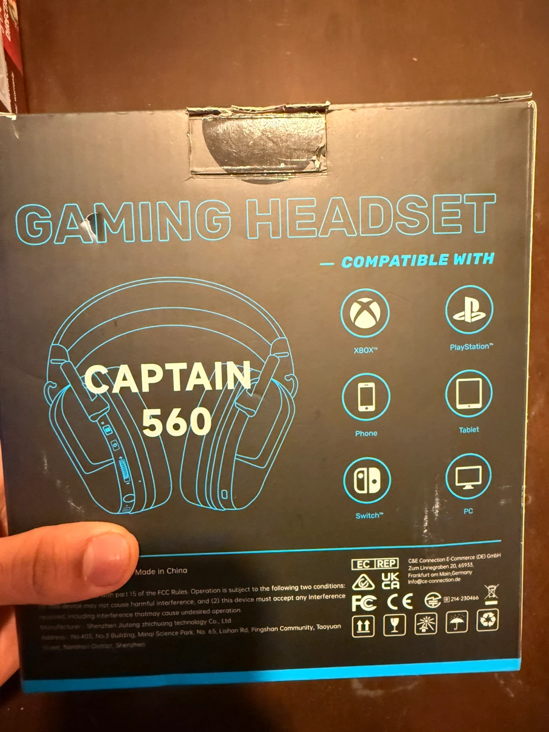 Captain 560 Gaming Headset - White - photo 3