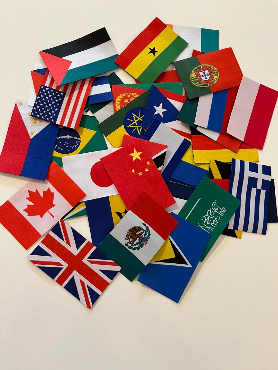 Embroidered Country Flags Iron On Sew on Patches 3"*2"