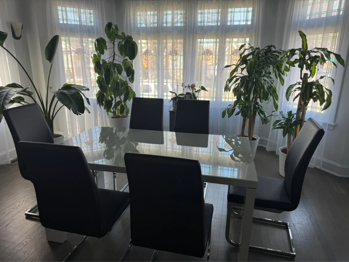 Modern Dining Table and 6 Chairs Set - photo 3