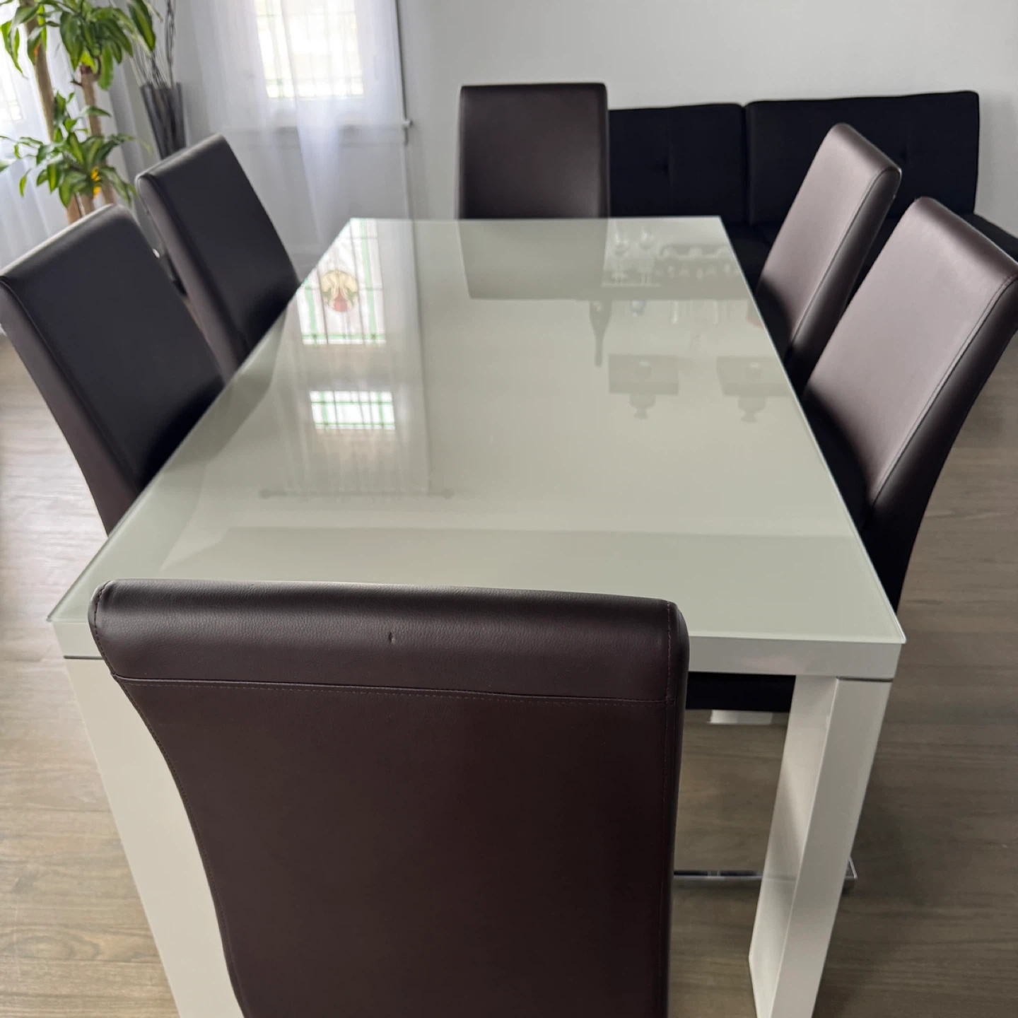 Modern Dining Table and 6 Chairs Set - photo 4