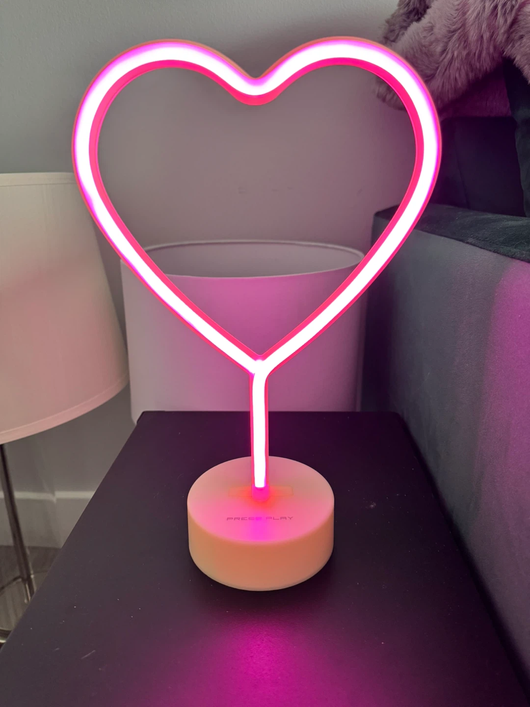 Heart Shaped Neon Light