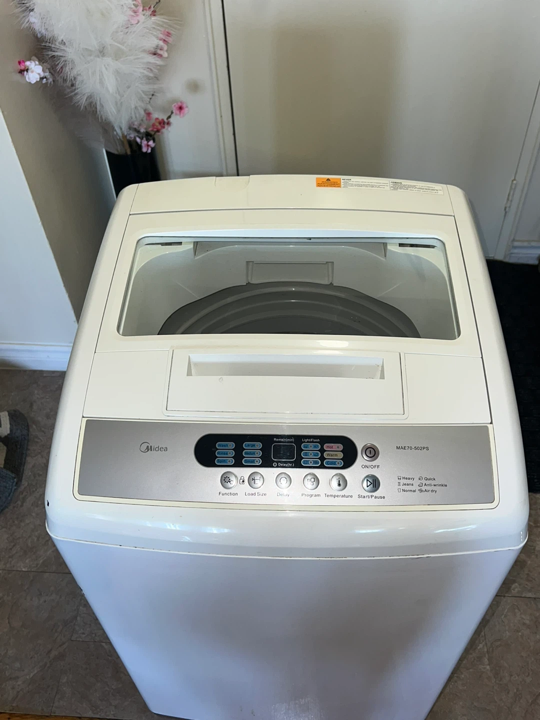 Midea MAE70-502PS Top Load Washing Machine