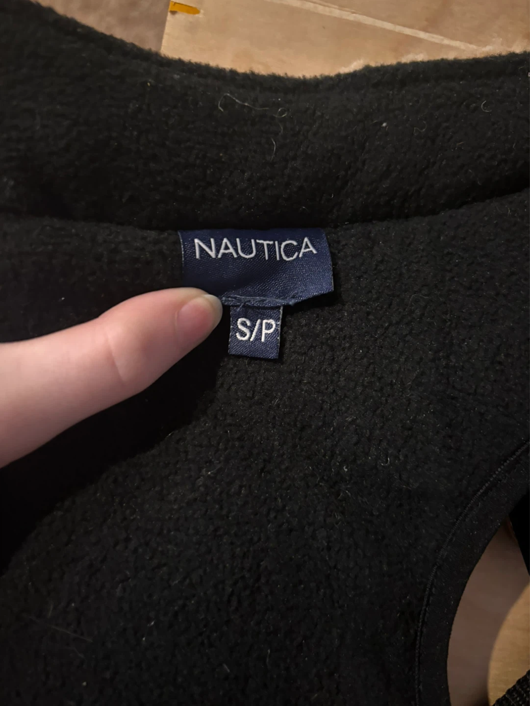 Nautica Beige Teddy Fleece Dog Jacket with Harness - photo 2