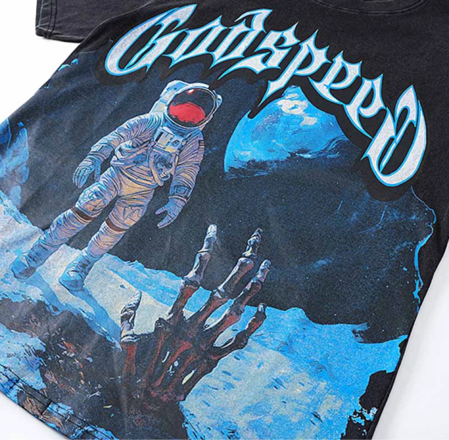 Godspeed Astronaut Graphic T-Shirt - photo 4