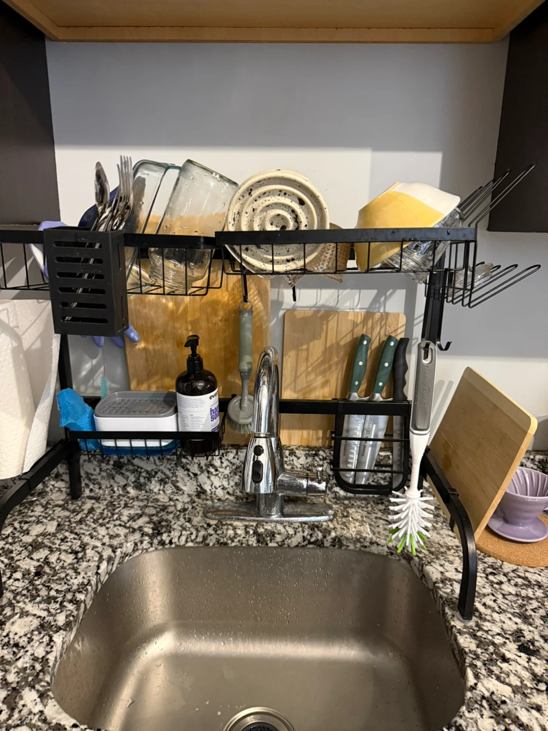 Over-the-Sink Dish Drying Rack (used) - photo 2
