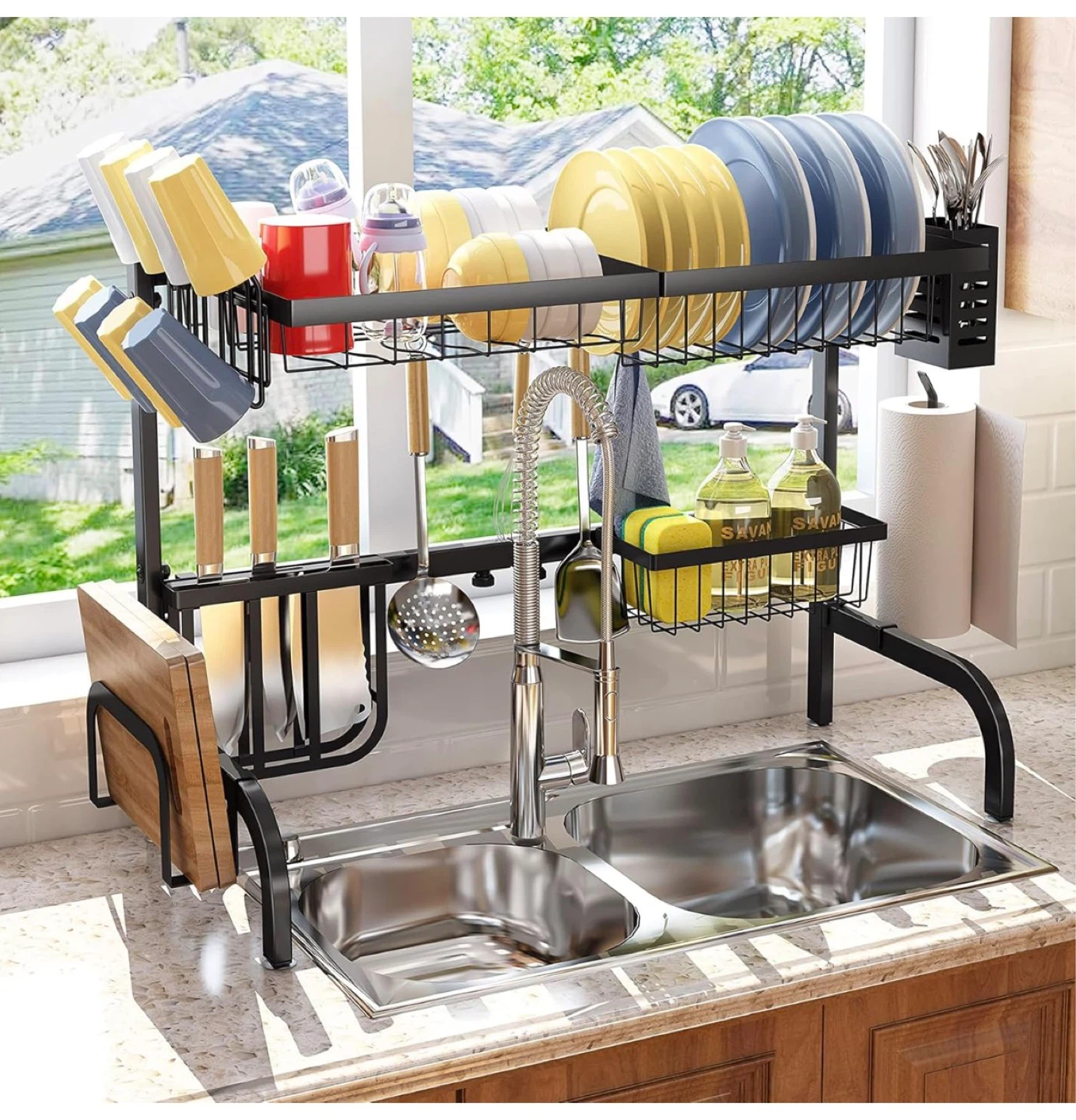 Over-the-Sink Dish Drying Rack (used)