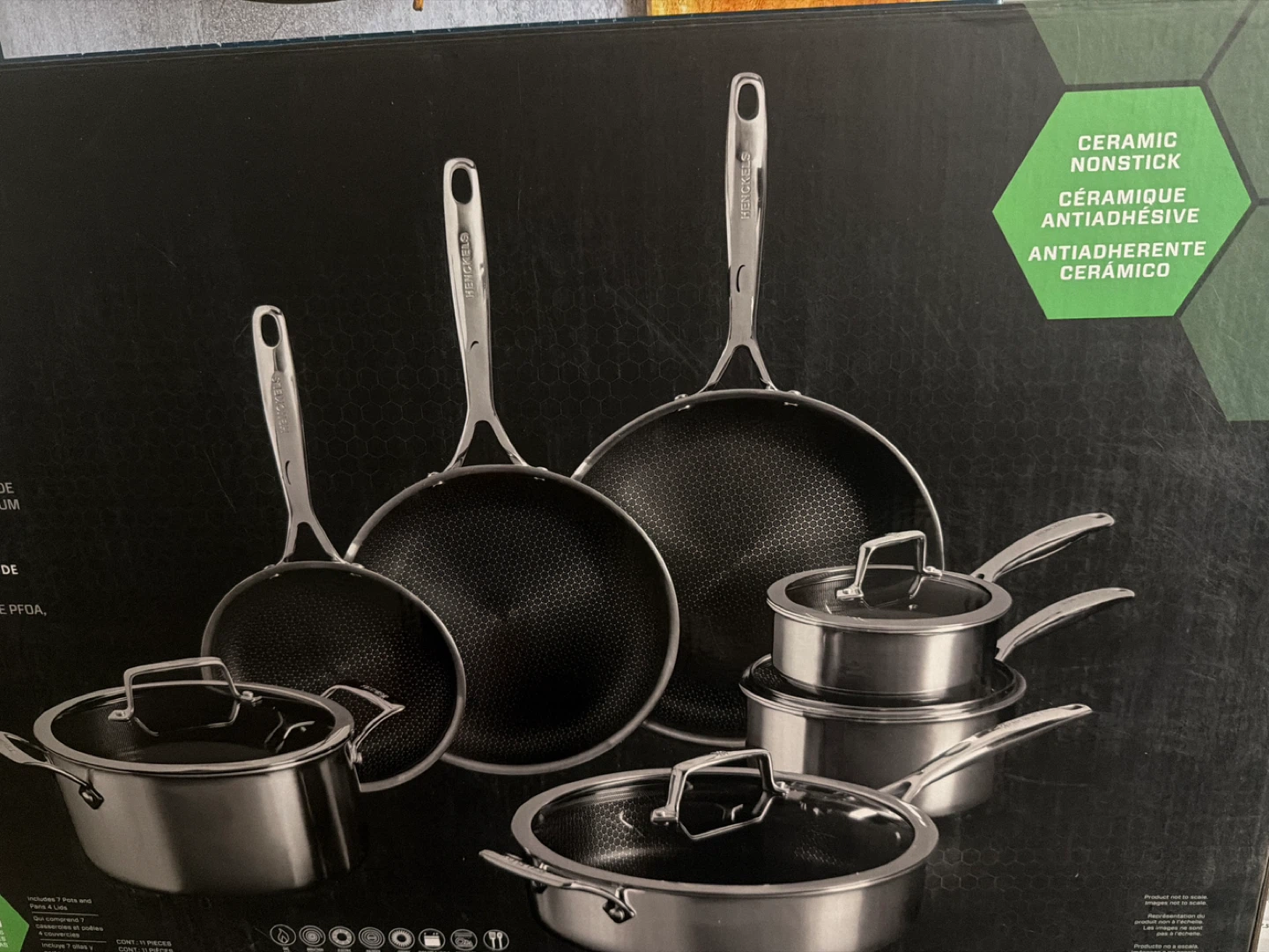 Henckels Paradigm 11-Piece Ceramic Nonstick Cookware Set - photo 2
