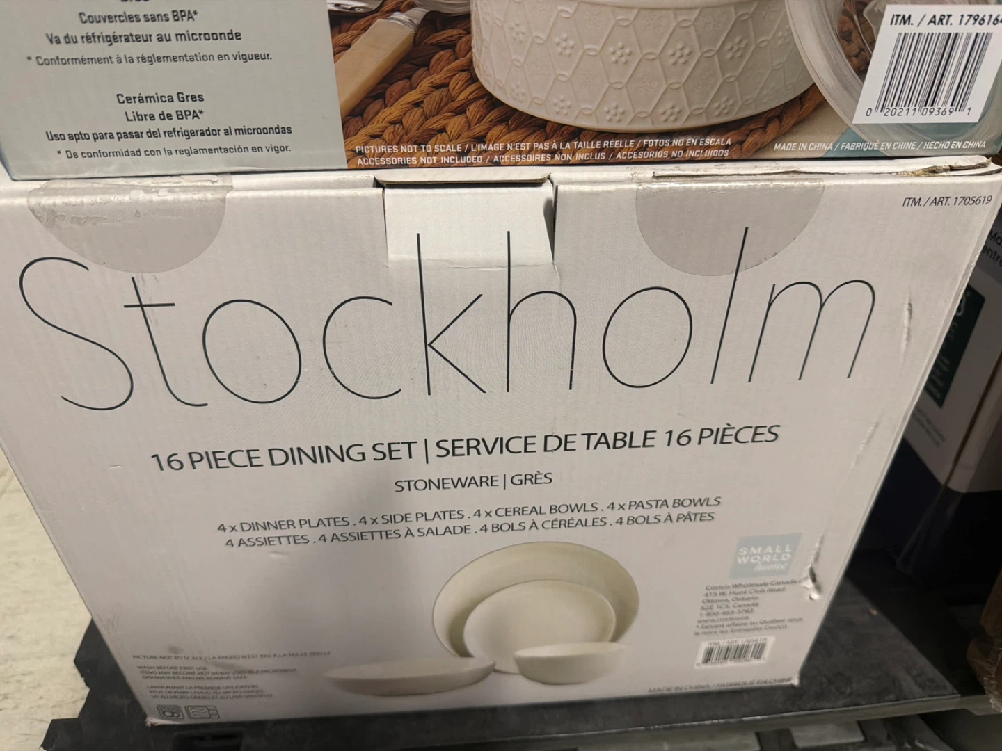 Stockholm 16 Piece Dining Set