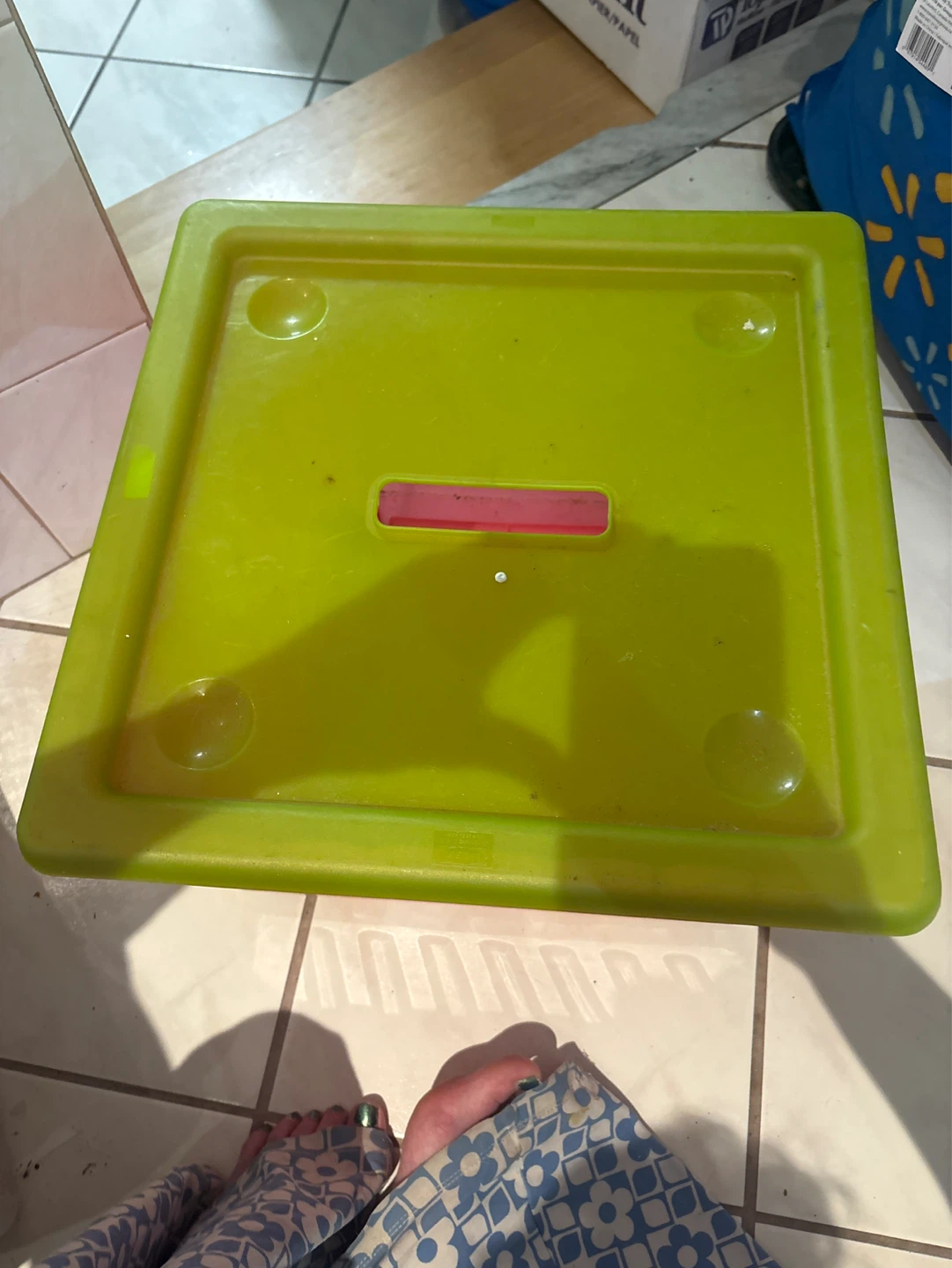 Plastic Storage Bin with Lid - photo 3