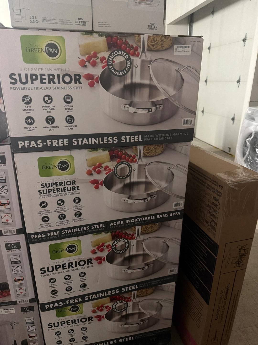 GreenPan 5 Qt Sauté Pan with Lid - photo 2
