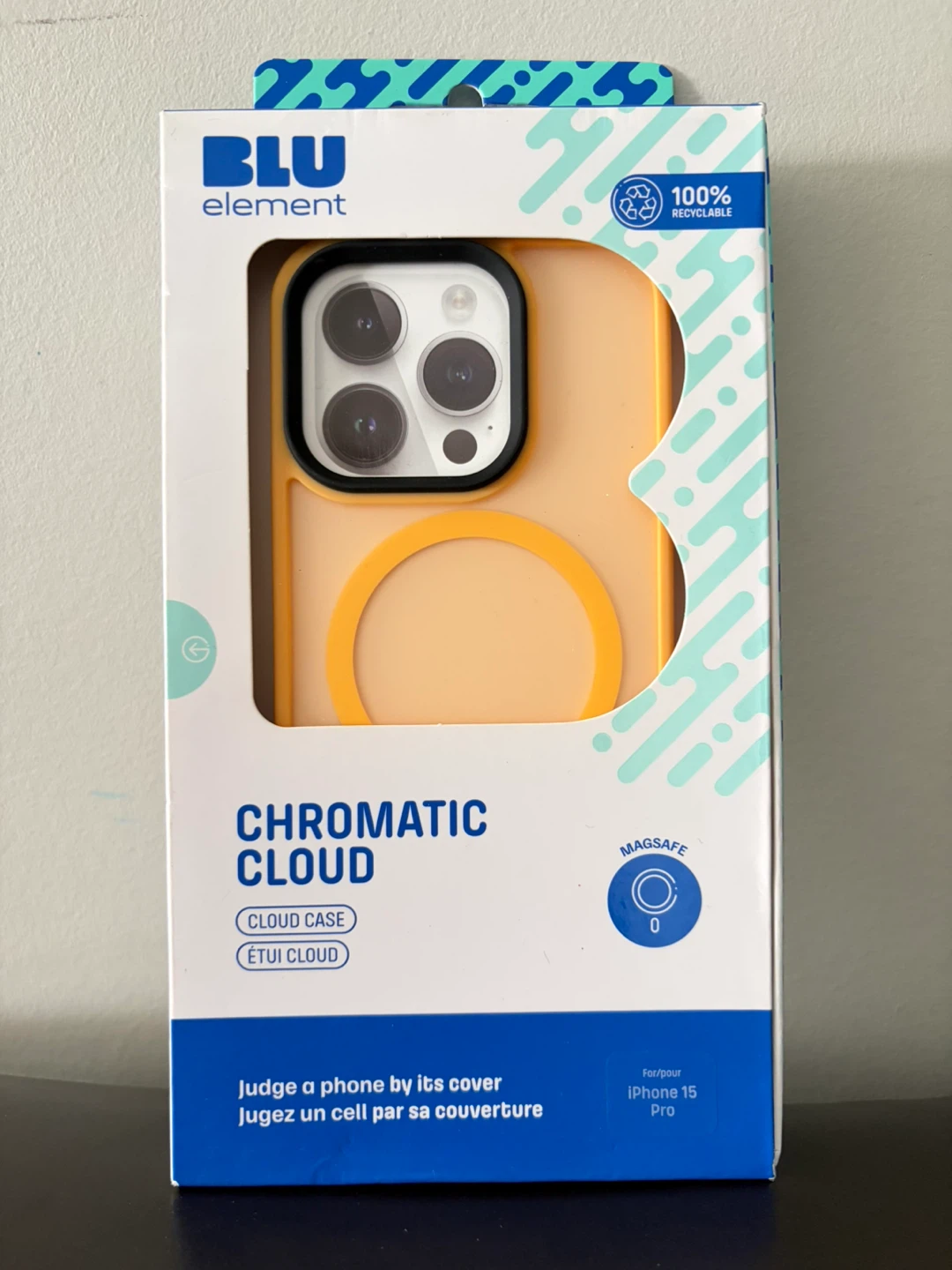 BNIB Blu Element Chromatic Cloud MagSafe Case for iPhone 15 Pro