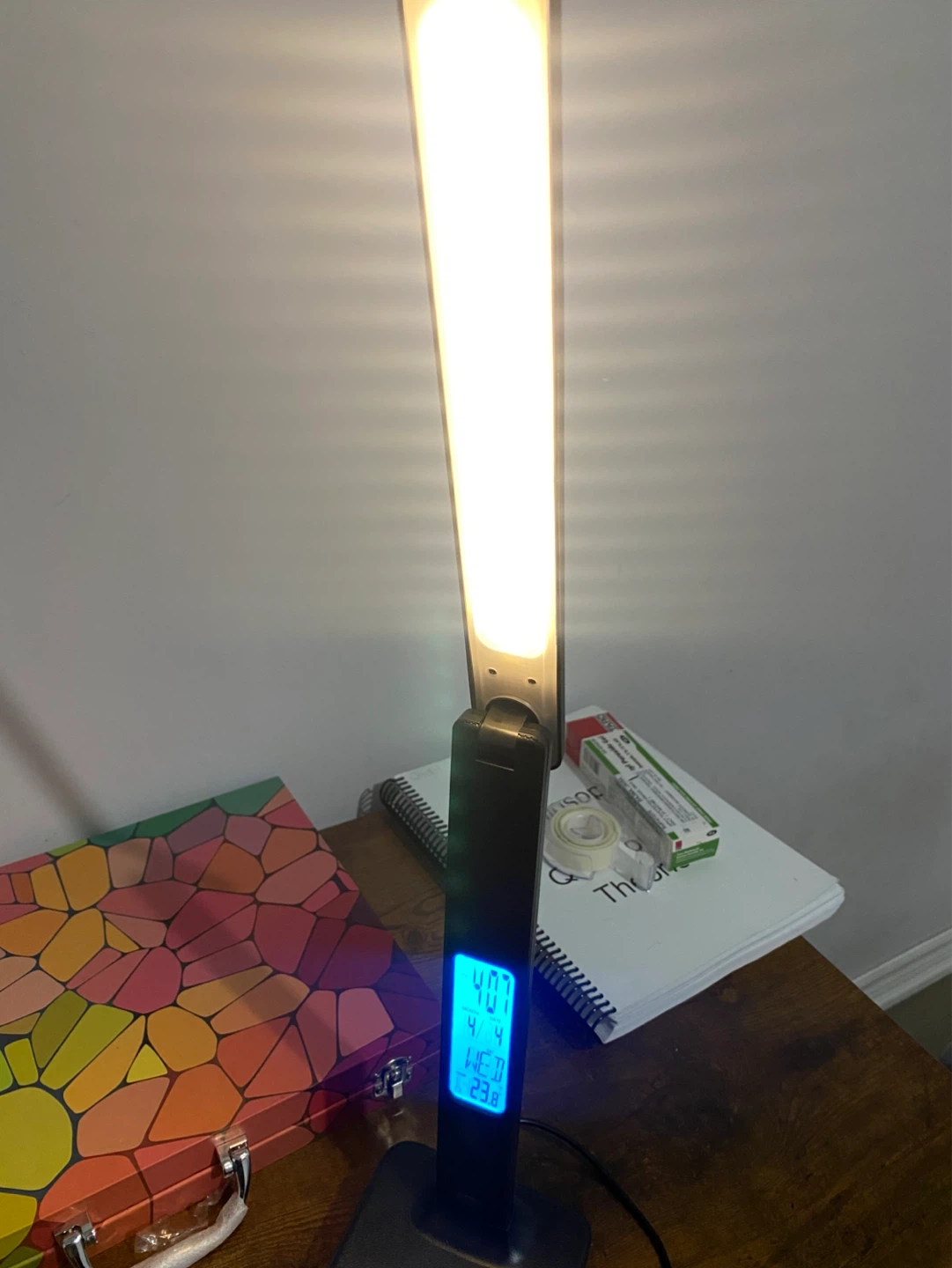Adjustable LED Desk Lamp Digital Display
