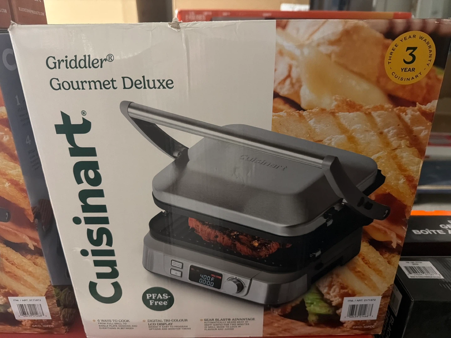 Cuisinart Griddler Gourmet Deluxe