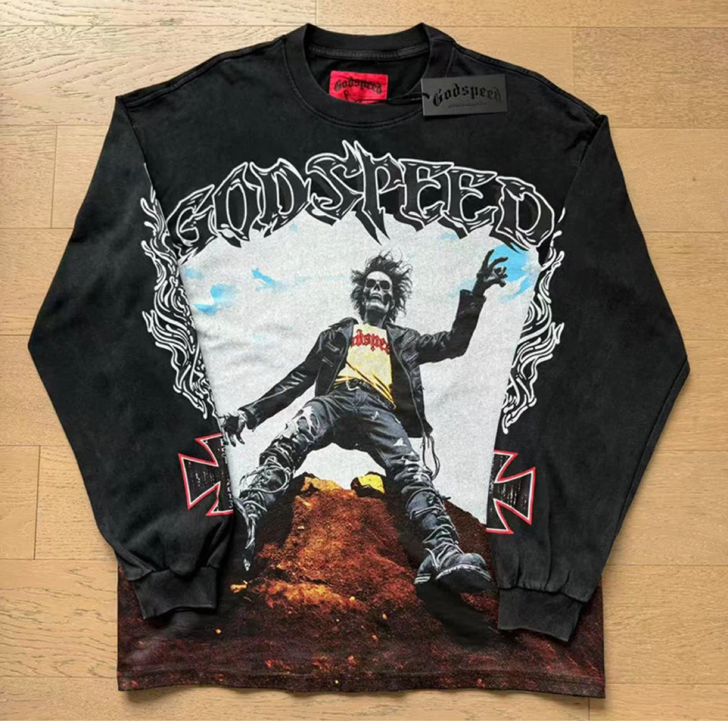 Godspeed Graphic Long Sleeve T-Shirt