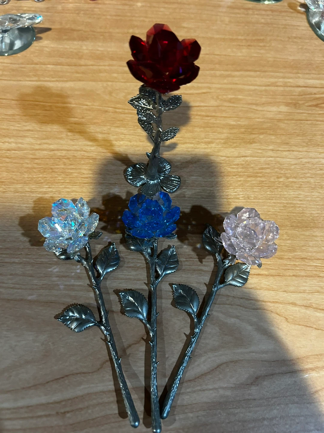 Swarovski Crystal Flower Figurine $25 - $100