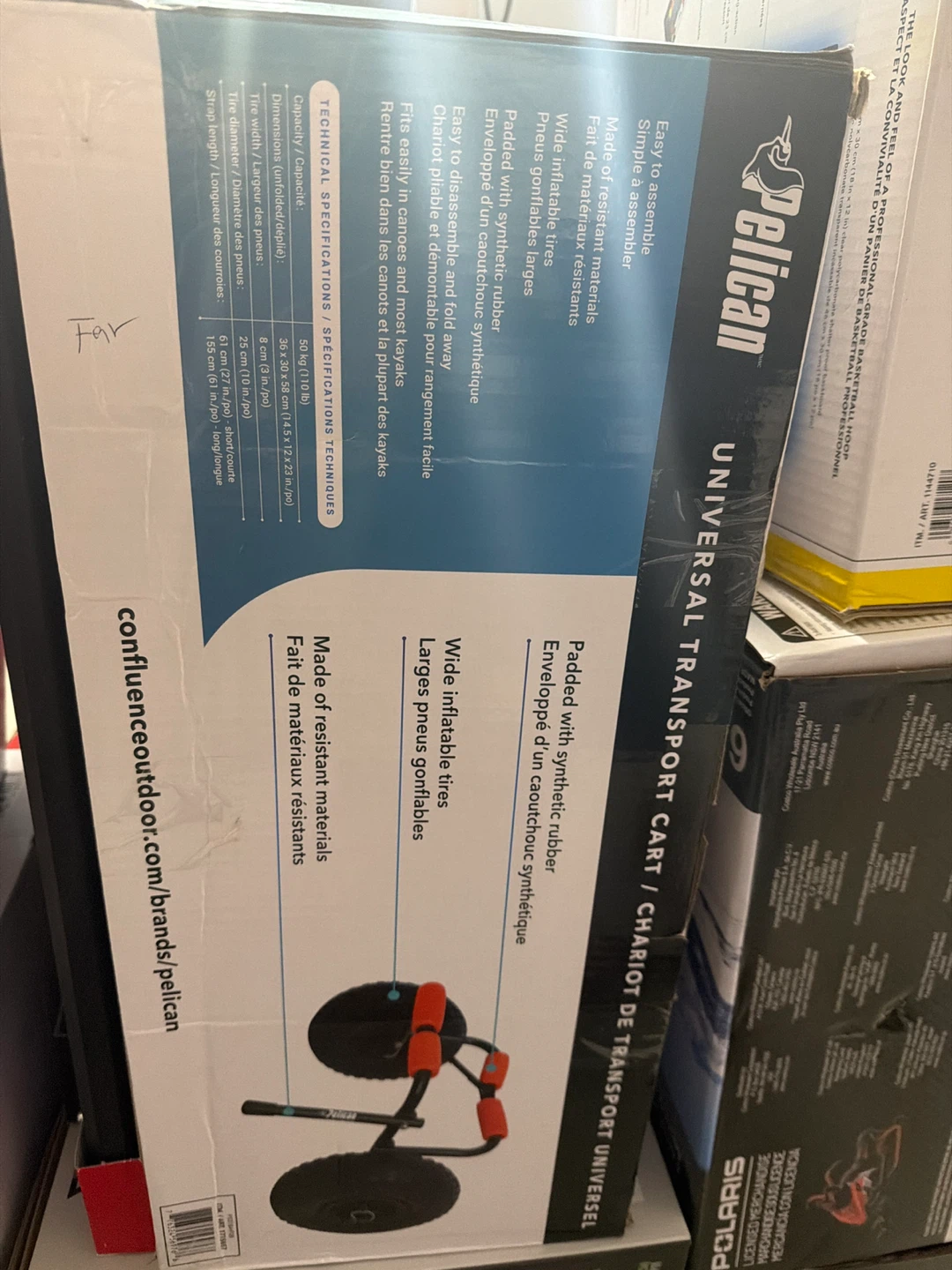Pelican Universal Transport Cart