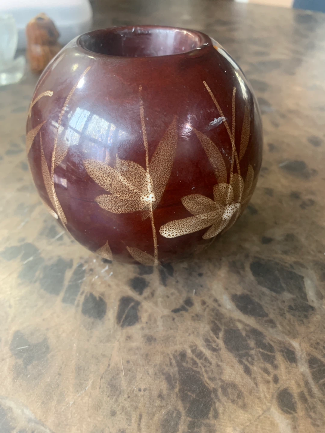 Set of 2 Round Decorative Candle Holders - photo 3