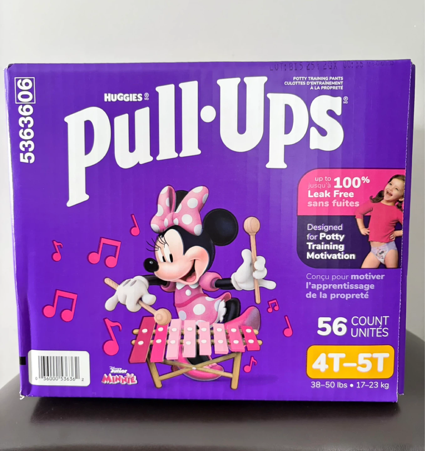 Huggies Pull-Ups Potty Training Pants 4T-5T, 56 Count