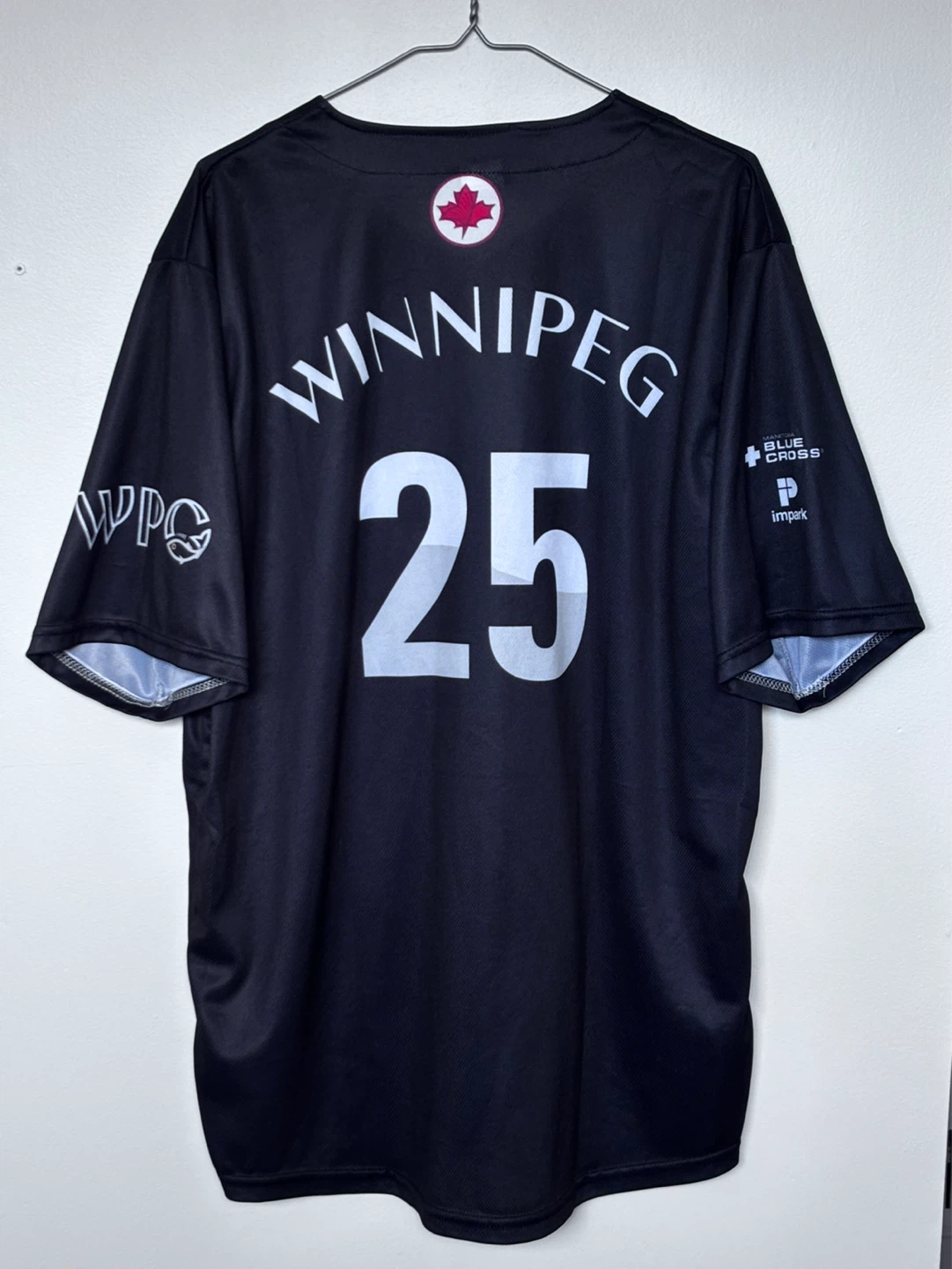 Winnipeg Goldeyes Black Baseball Jersey (men’s 3XL) - photo 3