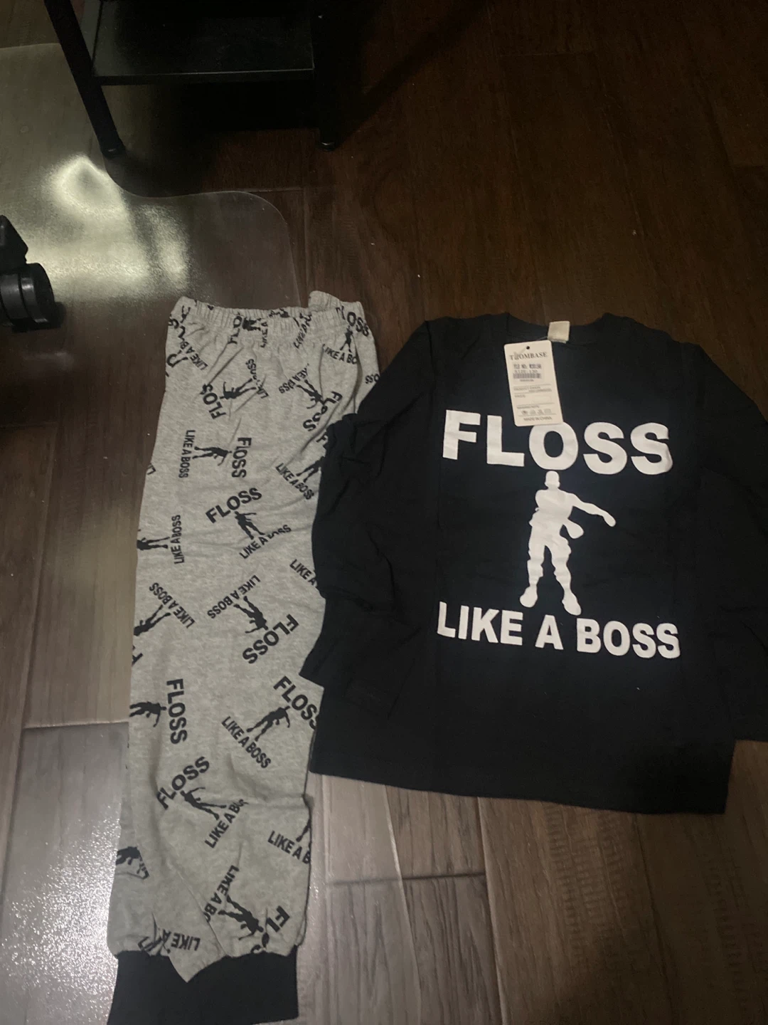 Trombase Floss Like A Boss Pajama Set boys kids