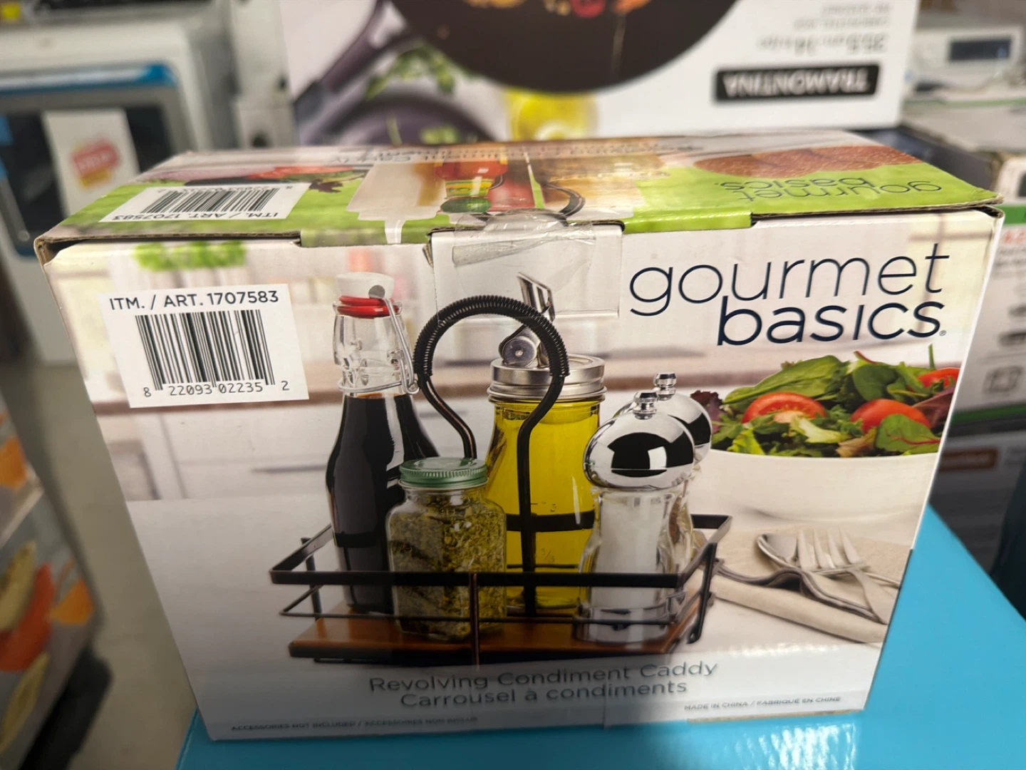 Gourmet Basics Revolving Condiment Caddy - photo 3