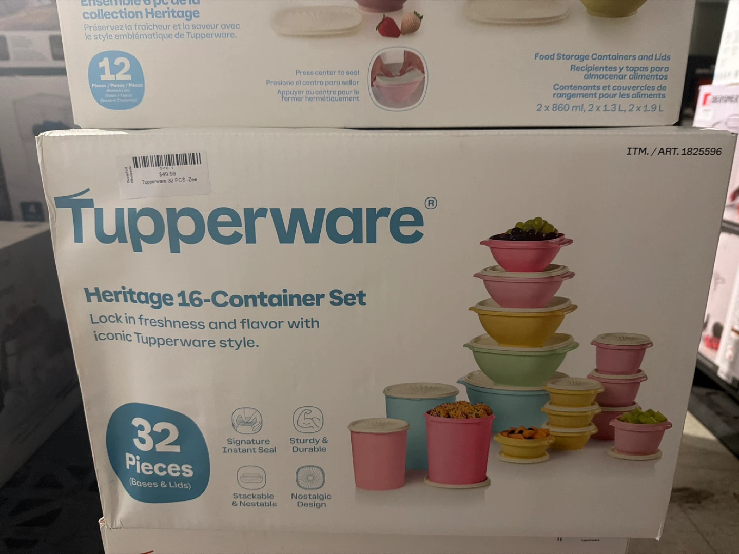 Tupperware Heritage 16-Container Set - 32 Pieces