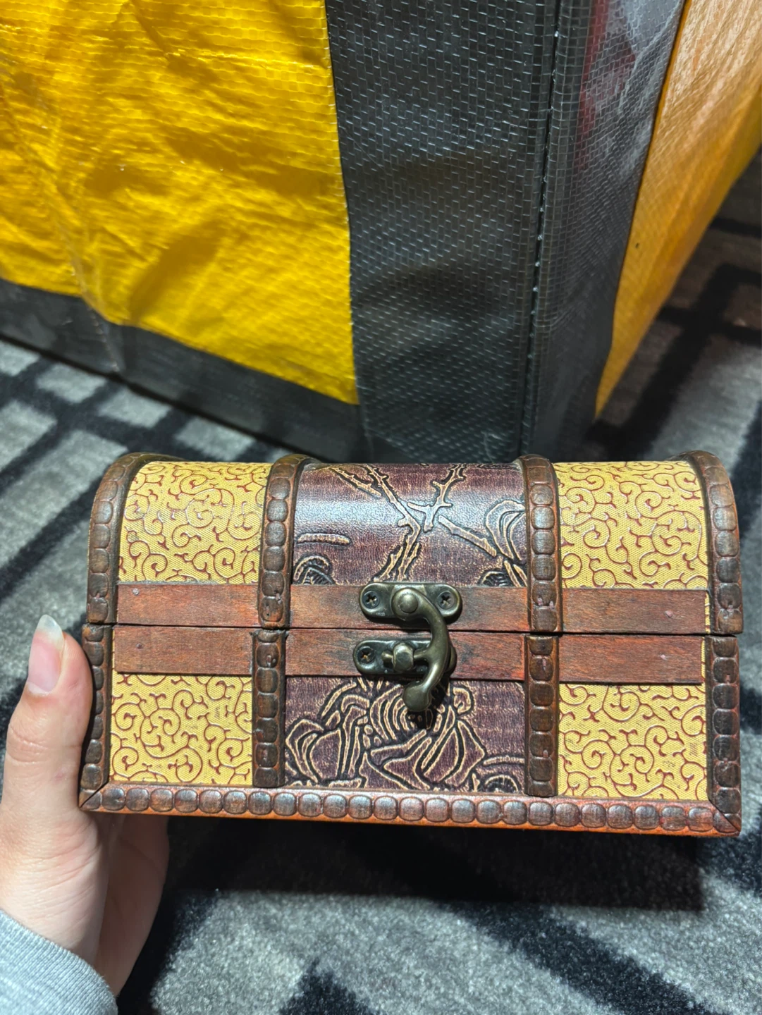 Wooden Treasure Chest
