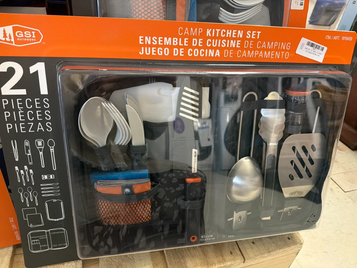 GSI Outdoors 21-Piece Camp Kitchen Set