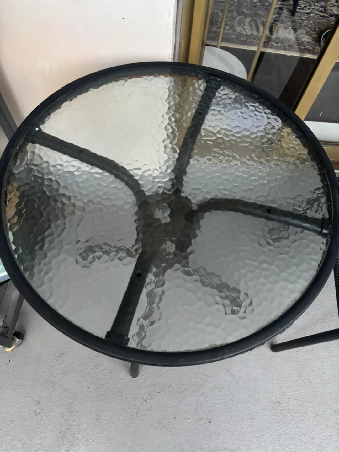 Balcony table and chair