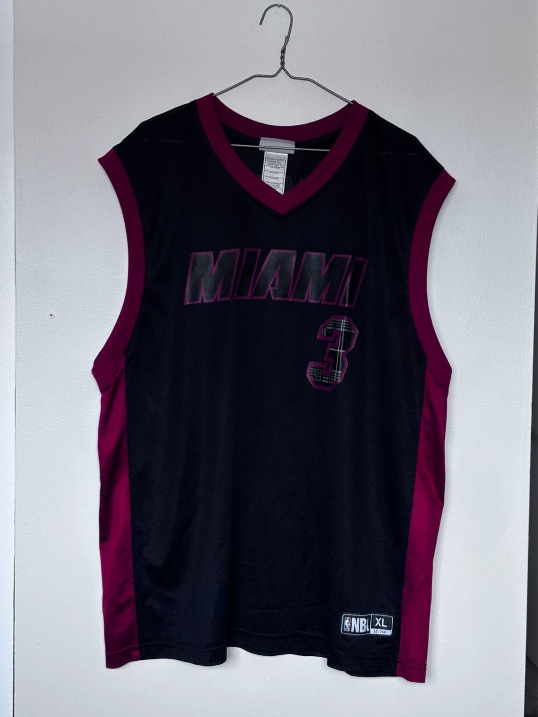 NBA Miami Heat Wade #3 Jersey XL