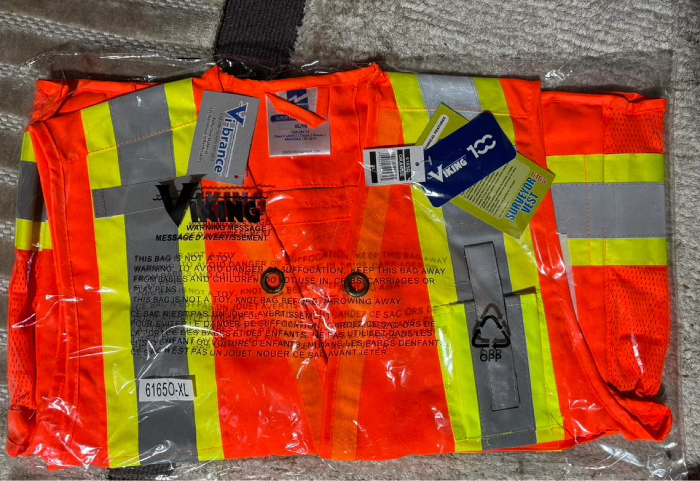Viking Surveyor Vest Orange XL