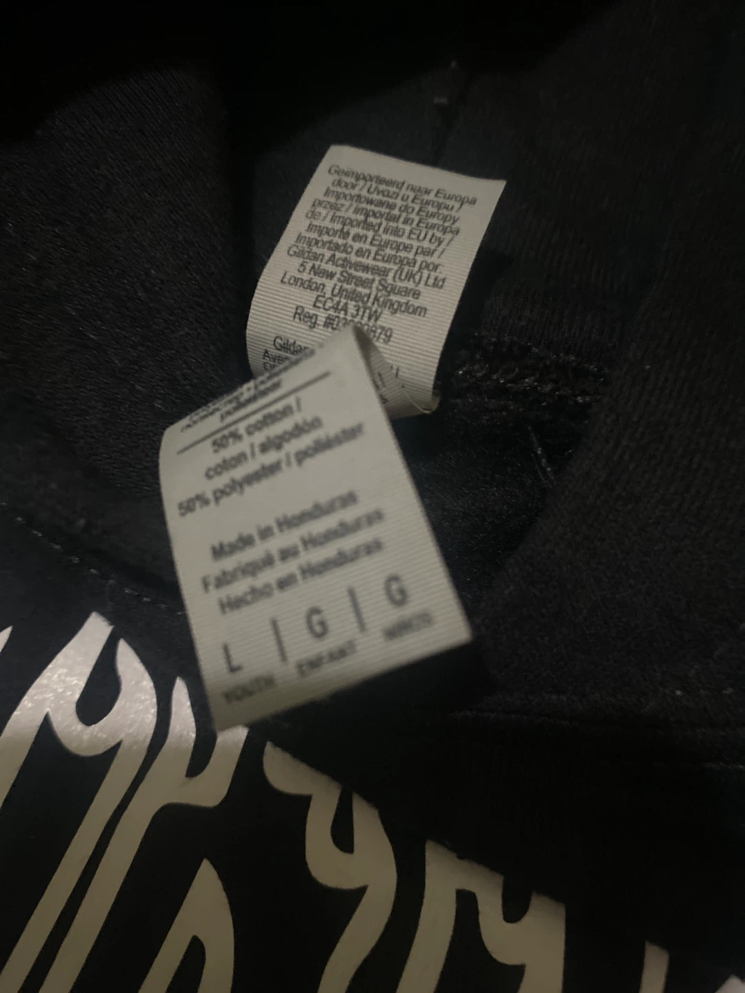 Thrasher Magazine Flame Hoodie Youth Large - photo 2