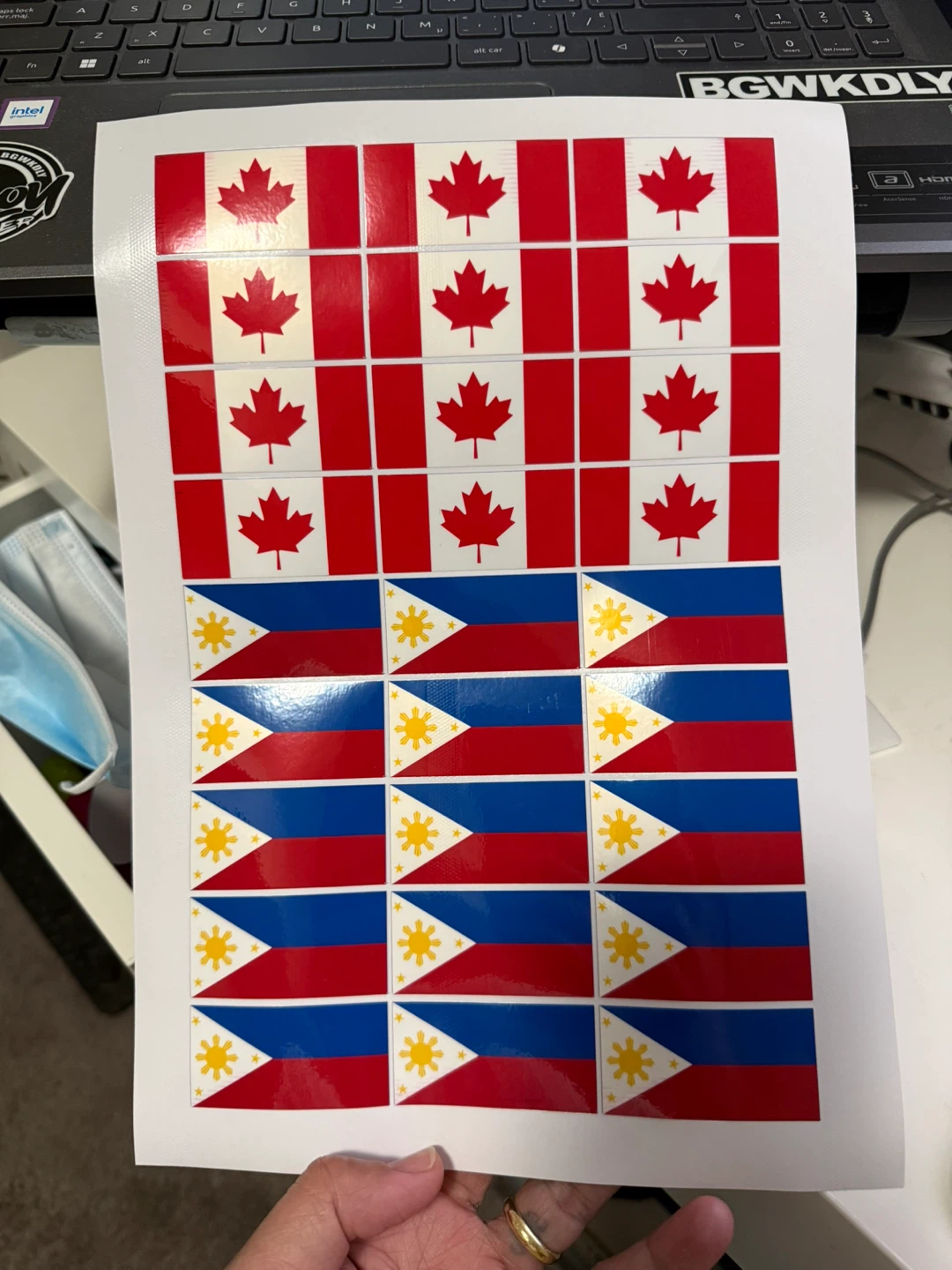 Laminated Vinyl Stickers